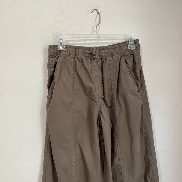 Zara Brownish Khaki Parachute Wide Leg Pants Size XS - Picture 7 of 7